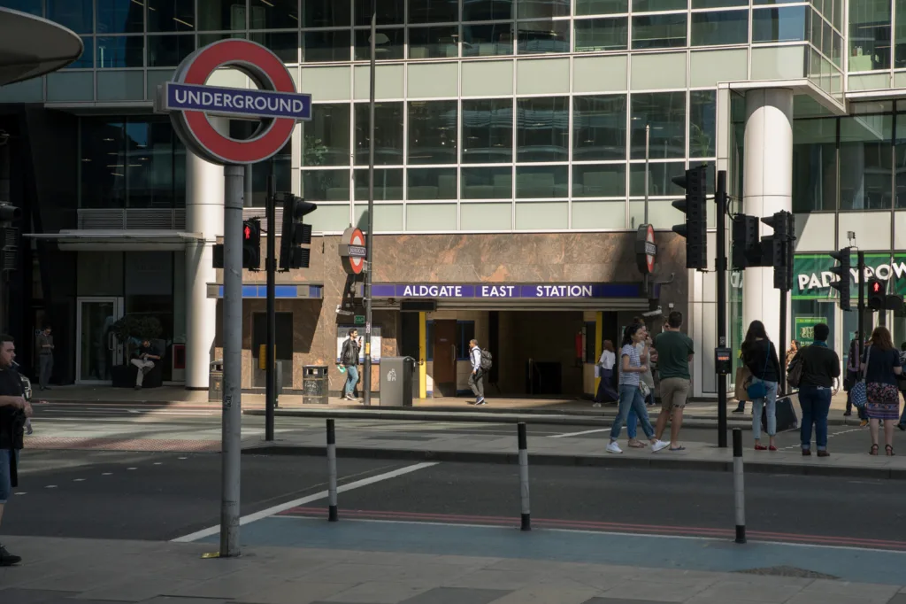 Islington 4 Aldgate East Station