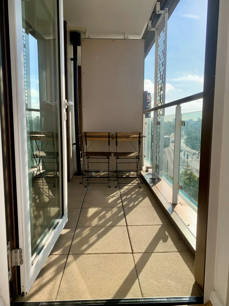 Flat 10 Coppermill Heights, N17 6 balcony 768x1024 jpg